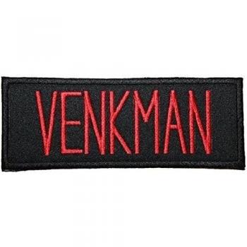 Nombre de la etiqueta de Venkman Uwear insignia bordada de 12,7 cm coser-en o hierro-en