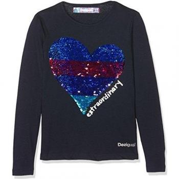 Desigual TS_Vancouver Camisa Manga Larga, Azul