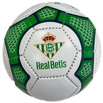 Balón de Fútbol Oficial Real Betis Balompié - Garantizado y Original, Gran Calidad, Verde/Blanco, Celdas T5