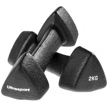 Ultrasport 331100000112 - Mancuernas suaves de gimnasia, antideslizantes, 2 x 2 kg