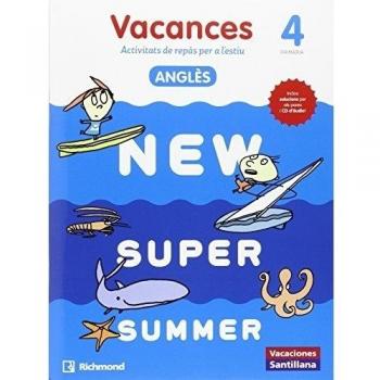 NEW SUPER SUMMER SB 4 + AUDIO 4 CATALAN - 9788466823067