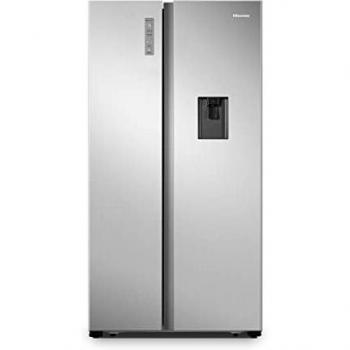Hisense RS677N4WCD - Frigorífico Americano, No Frost, Total No Frost, Capacidad Neta 519 L, 1.78 m,Silencioso