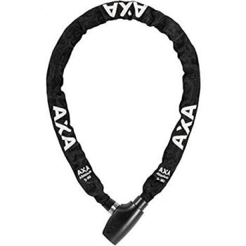 Candado de cadena AXA Absolute 110 cm x 5 mm, color negro