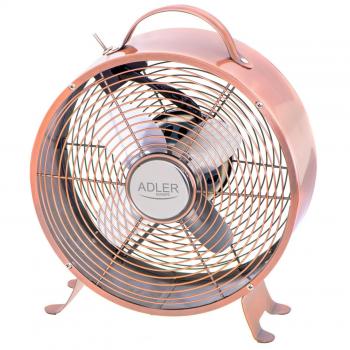Ventilador Adler AD 7324 Rosa y Cobre 50 W
