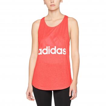 adidas Ess Lin Lo Tank Camiseta, Mujer, Rosa