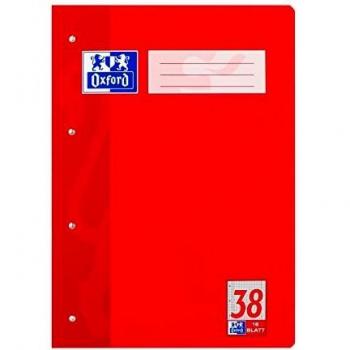 Cuaderno Oxford A4, Lineatura 38 / Cuadriculado, 16 Hojas
