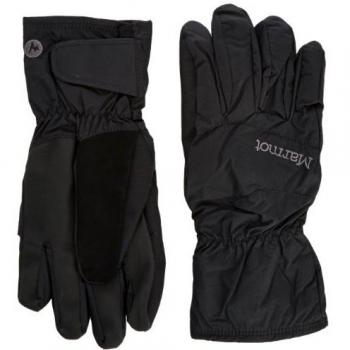 Marmot PreCip Undercuff Glove Guante, Guantes esquí Impermeables, aislados y Prueba de Viento, para el Invierno, Hombre, Black, S