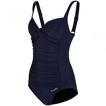 Regatta Sakari Traje de baño, Mujer, Verde a Rayas, Talla 14
