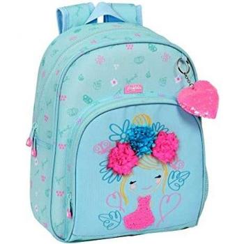 Glowlab Kids Cute Doll - Mochila Infantil, Adaptable a Carro, Tejido Reciclable, Ideal para Niños de