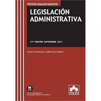 Legislación administrativa - EDITORIAL COLEX S.L.