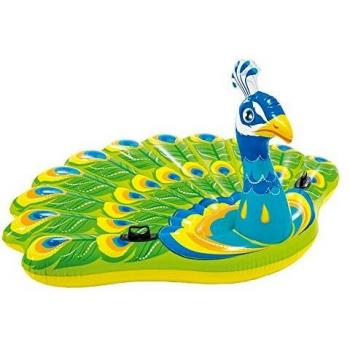 Intex 57250EU - Colchoneta hinchable pavo real 193x163x94 cm
