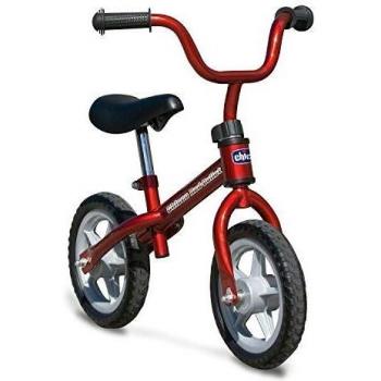 Chicco Bicicleta sin Pedales First Bike para Niños de 2 a 5 Años hasta 25 Kg, Bici para Aprender a Mantener el Equilibrio con Manillar y Sillín Ajustables, Rojo - Juguetes para Niños de 2 a 5 Años