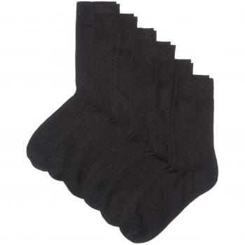 Camano - Calcetines opacas para mujer, pack de 6, talla 35/38, color antracita 008