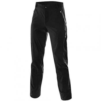 Loeffler Pantalones Evo CF Active Stretch - Pantalones largos, color negro, fabricados con tejido elástico activo, diseño ergonómico para mayor libertad de movimiento, transpirables y ligeros, ideales para actividades deportivas al