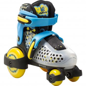 KRF Baby Quad - Patines extensibles para niño, color azul