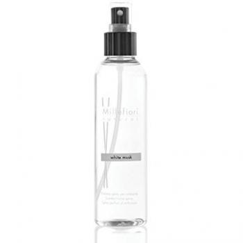 Millefiori Milano Musk Home Spray 150ml-Natural, White, 4.2 x 5 x 16.7 cm