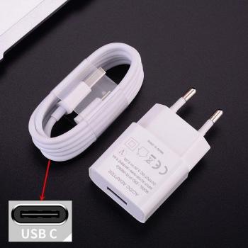 Cargador de pared 5V 2A con adaptador y cable USB tipo C a Micro USB para Huawei P9 P20 P40 Lite P Smart Honor 7X 9A 9C 9 10i 20