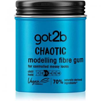 Schwarzkopf got2b Chaotic Gomina Moldeadora Fibras 100ml / 3.4oz - Fijación y forma, textura moldeable, acabado mate