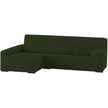 Eysa Funda de Chaise Longue Elástica Ulises - Izquierda - Color Verde