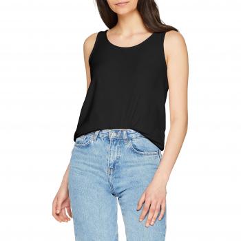 PIECES Pcinga Tank Top, Camiseta sin Mangas para Mujer, Negro