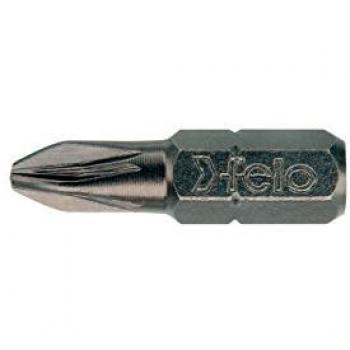 Punta de destornillador PZ1 de 25 mm Felo - Paquete de 100 unidades