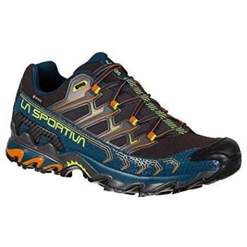 Zapatillas de Trail Running La Sportiva Ultra Raptor II GTX para Hombre - Azul, Gris, Naranja y Amarillo 47.5