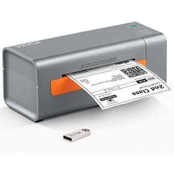 Impresora Térmica de Etiquetas 4x6, 203 DPI, 60 unidades/min, USB, Reconocimiento Automático de Etiquetas