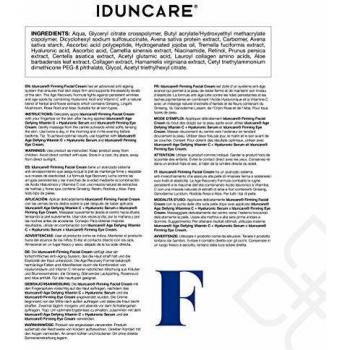 Iduncare Crema Facial Reafirmante - Crema de Cara Antiedad con Vitamina C & Ácido Hialurónico - Mejor Crema Hidratante para Piel Seca, Arrugas & Manchas en la Piel - 50 ml