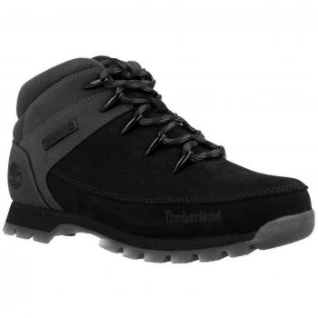 Timberland Euro Sprint Hiker Men's Lace-Up Boots - Black, Carbon Grey, Size 41