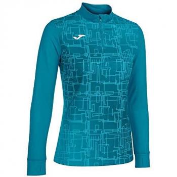 Joma Elite VIII Women's Turquoise 1/2 Zip Sweatshirt