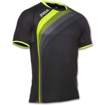 Joma - Camiseta elite v negro m/c para hombre