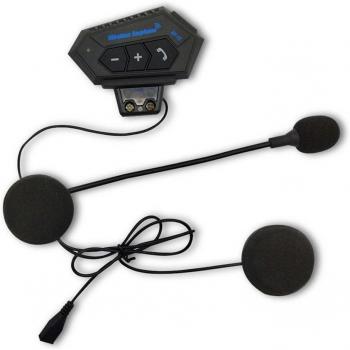 Auriculares Inalámbricos V4.2 para Casco de Motocicleta con Intercomunicador, Reducción de Ruido y Micrófono