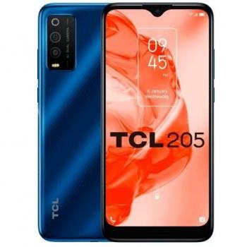 Smartphone TCL 205, 2GB RAM, 32GB Almacenamiento, Pantalla de 6.22, Color Azul Atlántico