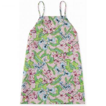Vestido de lycra con estampado de flores silvestres