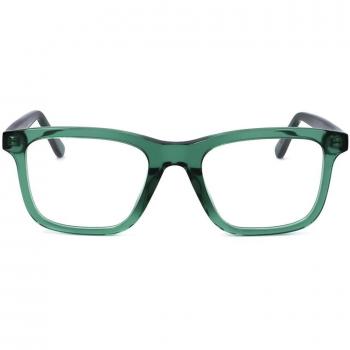 Kway Essential Green Men's Eyeglasses - Size 51 - Frame Only - Blue Light Block Available