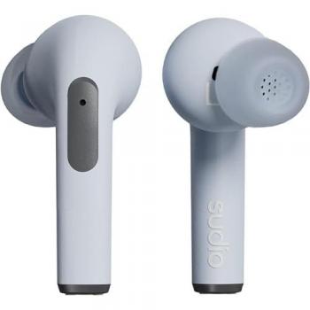 Auriculares In-Ear Sudio N2 Pro Bluetooth True Wireless con Cancelación Activa de Ruido (ANC), Resistencia al Agua IPX4, Carga Inalámbrica y USB-C - Azul
