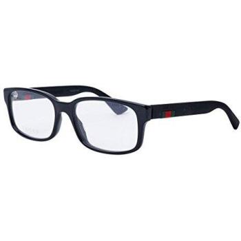 Occhiali da Vista Uomo Gucci GG0012O Web 005 Nero Square Squadrati Rettangolari