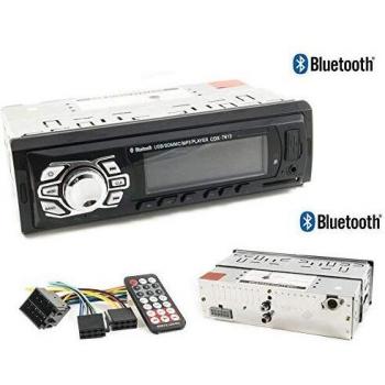 Autoradio Estéreo Bluetooth Fm Mp3 con Slot USB, SD y Auxiliar Cdx-7613 con Control Remoto
