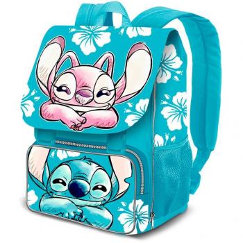 Mochila Disney Lilo y Stitch Tropic Expandible 45cm