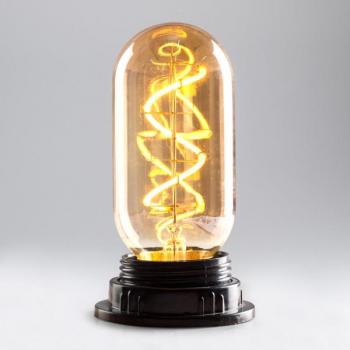 Bombilla LED E27 4W 380Lm 2000ÂºK Filamento 40.000H [WR-T45-4W-R] - GreenIce