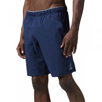 Reebok WOR WV Short Graphic Pantalón Corto, Hombre, Azul