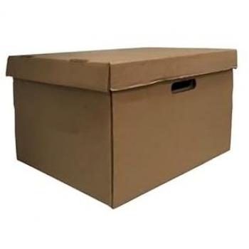 Contenedor de Archivos OLEF ITQUEDA 4 Archivadores Fº KRAFT con Tapa 412x383x273mm