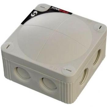 Scanstrut Deluxe Version 10 Fast-Fit Terminals Caja de Conexiones, Unisex, Blanco, S