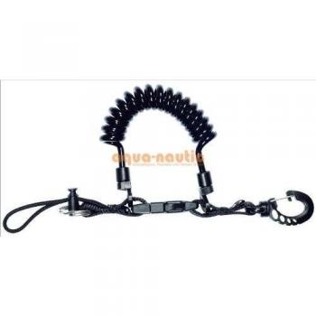 Mares Spring Coil - Correa en espiral, color negro, talla BX