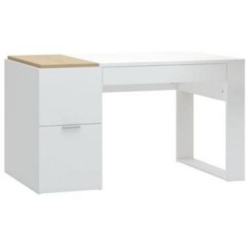 Escritorio Calicosy 140 cm con almacenaje - blanco