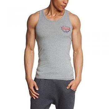 Lonsdale Somerset - camiseta sin mangas Hombre, Gris