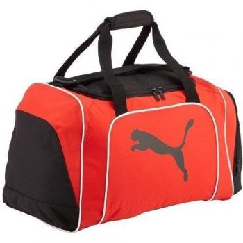 Puma Team CAT - Bolsa de gimnasia, Color Rojo / Negro, Talla M