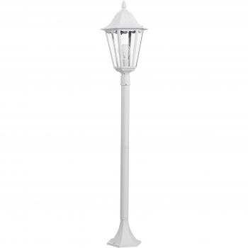 Borne de Exterior Navedo Metal Blanco 120cm IP44 E27