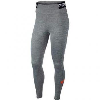NIKE W One Tght Icnclsh Sport Trousers, Mujer, Iron Grey/htr/Black/