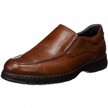 Fluchos- Retail ES Spain Crono Mocasines, Hombre, Marrón (Libano), 43 EU (9 UK